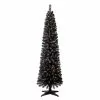 Best deal ✨ 6ft. Pre-Lit Shiny Black Pencil Tree, Clear Lights by Ashland® ⭐