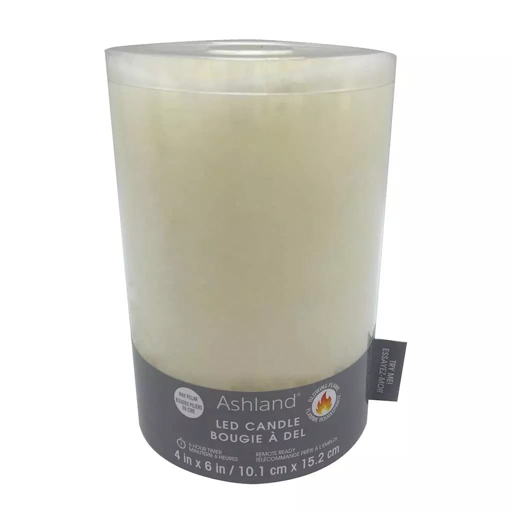 Deals โ 4" x 6" LED Flame Pillar Candle by Ashland® ๐ฅ 5 Deals โ 4" x 6" LED Flame Pillar Candle by Ashland® ๐ฅ - Image 3