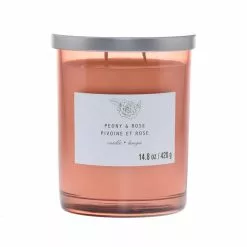 Outlet 🎉 Peony & Rose 2-Wick Jar Candle by Ashland® ⌛