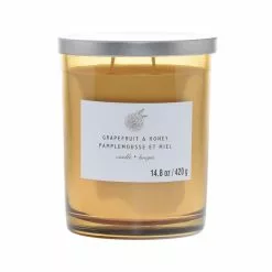 Outlet ✔️ Grapefruit & Honey 2-Wick Jar Candle by Ashland® 🔥