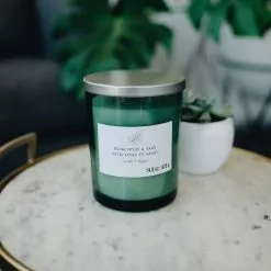 Outlet 😍 Eucalyptus & Sage 2-Wick Jar Candle by Ashland® 👏 -Ashland Online Store 10638407 2