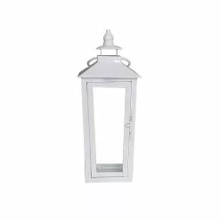 Wholesale ๐ 8 Pack: 12.2" White Metal Lantern by Ashland® โจ