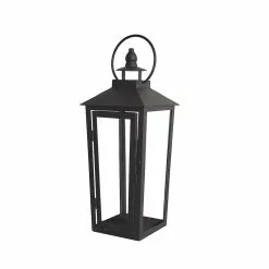Deals 🎁 12.2" Black Metal Lantern by Ashland® 🔥 -Ashland Online Store 10638434 2 1