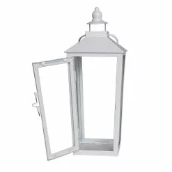 Wholesale 😀 15.7" White Metal Lantern by Ashland® 😉 -Ashland Online Store 10638435 3 1