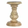 Best Sale ⭐ Wood Carved Pillar Candle Holder by Ashland® ⭐