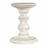 Best Pirce ✔️ 6 Pack: 6" Whitewashed Wood Carved Pillar Candle Holder by Ashland® 🥰 -Ashland Online Store 10639294 1 1