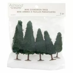 Hot Sale ✨ 12 Packs: 5 ct. (60 total) Mini Evergreen Trees by Ashland® ⭐ -Ashland Online Store 10664903 1 1