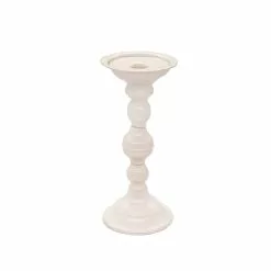 New 🥰 6 Pack: 9" Cream Metal Pillar Candle Holder by Ashland® 🛒 -Ashland Online Store 10671513 2 1