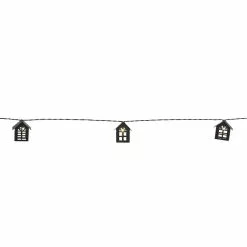 Discount ๐ 8 Pack: 10ct. Warm White LED Black House String Lights by Ashland® โจ