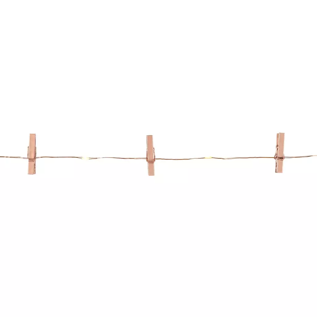 Best deal ✔️ 12 Pack: 45ct. Warm White LED Rose Gold Clip Lights by Ashland® ✨ 4 Best deal ✔️ 12 Pack: 45ct. Warm White LED Rose Gold Clip Lights by Ashland® ✨ - Image 2