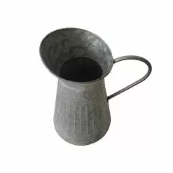 Hot Sale 💯 10" Whitewashed Galvanized Metal Pitcher by Ashland® ⭐ -Ashland Online Store 10671575 2