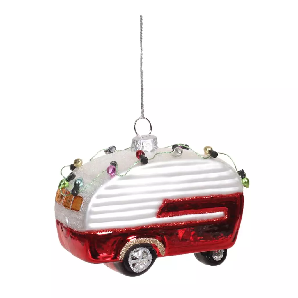 Budget ✨ Glass Camper Ornament by Ashland® ⌛ 4 Budget ✨ Glass Camper Ornament by Ashland® ⌛ - Image 2