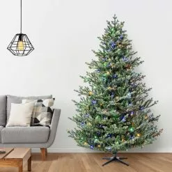 Hot Sale 😀 7.5ft. Pre-Lit Balkan Spruce Quick Set® Artificial Christmas Tree, Color-Changing LED Lights by Ashland® ⌛ -Ashland Online Store 10671960 24