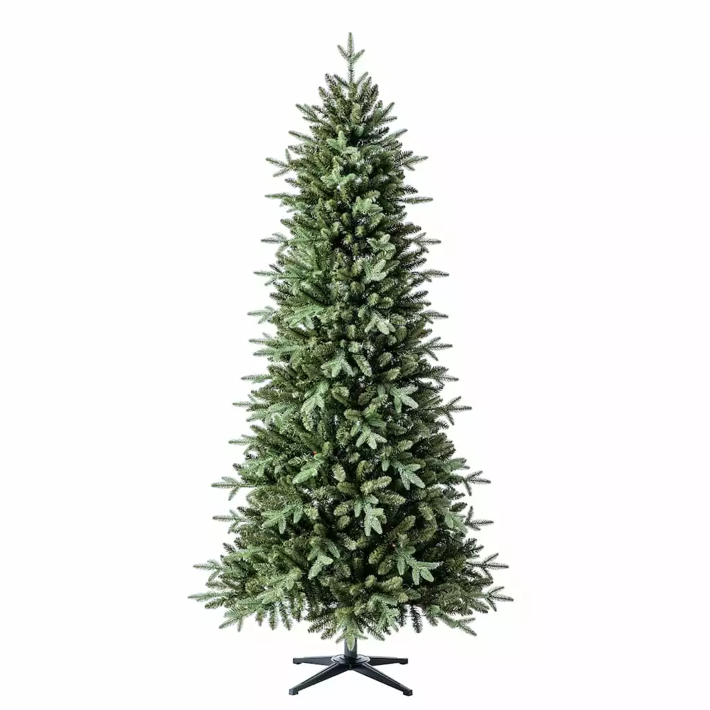 Promo ✨ 7ft. Pre-Lit Denison Slim Fir Artificial Christmas Tree, Fairy Warm White LED Lights by Ashland® ✔️ 4 Promo ✨ 7ft. Pre-Lit Denison Slim Fir Artificial Christmas Tree, Fairy Warm White LED Lights by Ashland® ✔️ - Image 2