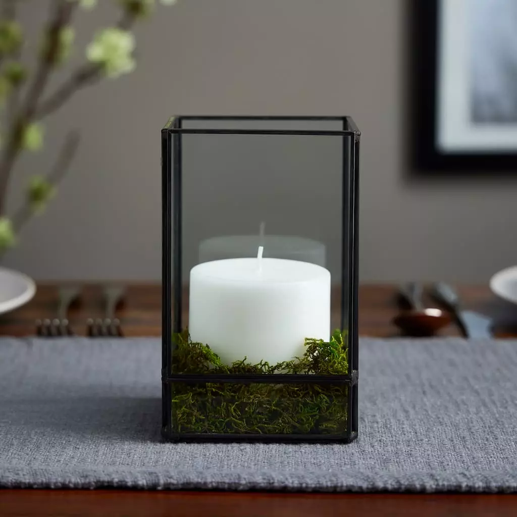 Coupon ❤️ 6.5" Square Glass Candle Terrarium by Ashland® ✨ 6 Coupon ❤️ 6.5" Square Glass Candle Terrarium by Ashland® ✨ - Image 4