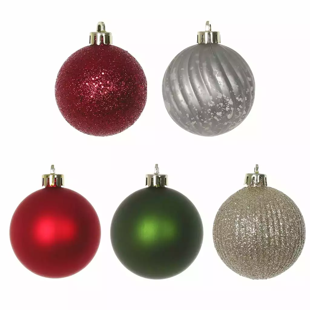 Promo ๐ Assorted 50ct. 2" Farmhouse Ball Ornament Set by Ashland® โจ 4 Promo ๐ Assorted 50ct. 2" Farmhouse Ball Ornament Set by Ashland® โจ - Image 2