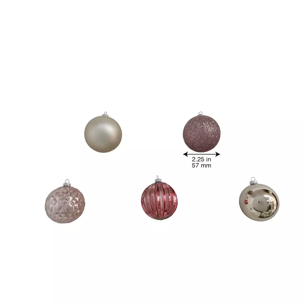 New ๐ Assorted 50ct. Pink Ball Ornaments by Ashland® ๐ฅฐ 6 New ๐ Assorted 50ct. Pink Ball Ornaments by Ashland® ๐ฅฐ - Image 4