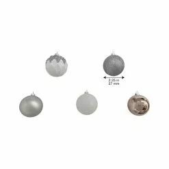 Top 10 🎁 Assorted 50ct. Silver & White Ball Ornaments by Ashland® 👍 -Ashland Online Store 10672833 4