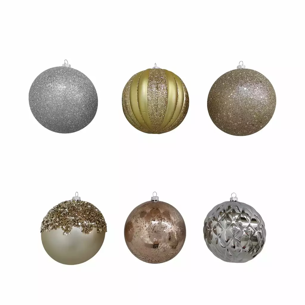 Best deal ๐งจ Assorted 6ct. 4.5" Metallic Shatterproof Ball Ornaments by Ashland® โ 5 Best deal ๐งจ Assorted 6ct. 4.5" Metallic Shatterproof Ball Ornaments by Ashland® โ - Image 3