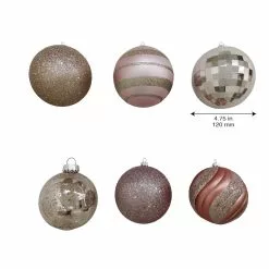 Deals 😍 Assorted 6ct. 4.5" Pink Shatterproof Ball Ornaments by Ashland® 🌟 -Ashland Online Store 10672861 4