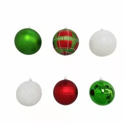 Deals โ Assorted 6ct. 4.5" Red, Green & White Shatterproof Ball Ornaments by Ashland® ๐ 8 Deals โ Assorted 6ct. 4.5" Red, Green & White Shatterproof Ball Ornaments by Ashland® ๐ -Ashland Online Store 10672862 3