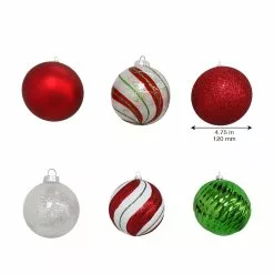 Deals โ Assorted 6ct. 4.5" Red, Green & White Shatterproof Ball Ornaments by Ashland® ๐ 9 Deals โ Assorted 6ct. 4.5" Red, Green & White Shatterproof Ball Ornaments by Ashland® ๐ -Ashland Online Store 10672862 4