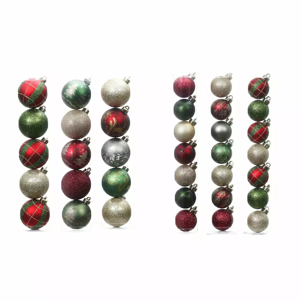 Buy π₯° Assorted Mini Farm House Ball Ornament Tube by Ashland® π 3 Buy π₯° Assorted Mini Farm House Ball Ornament Tube by Ashland® π