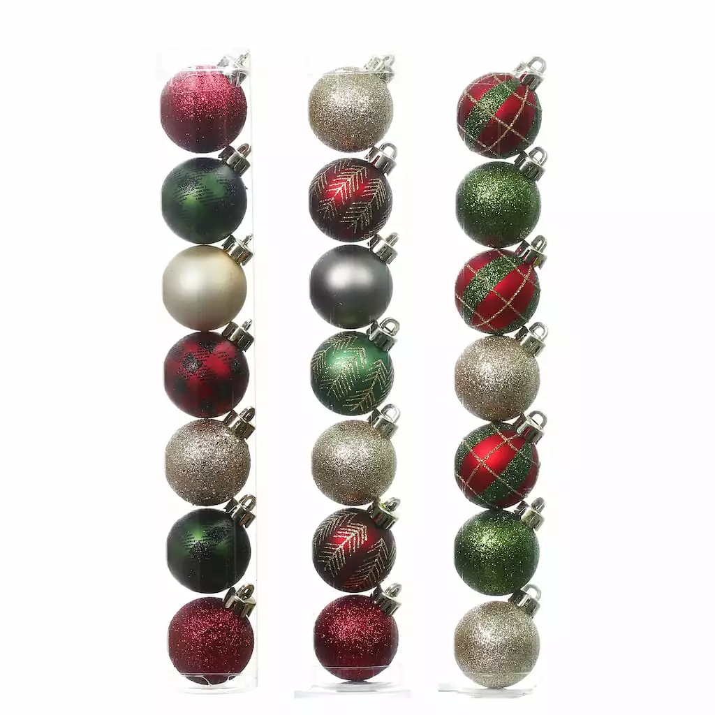 Buy π₯° Assorted Mini Farm House Ball Ornament Tube by Ashland® π 7 Buy π₯° Assorted Mini Farm House Ball Ornament Tube by Ashland® π - Image 5