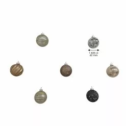 Best Sale 🤩 Assorted Metallic Plastic Round Ornaments by Ashland® 🤩 -Ashland Online Store 10672876 11