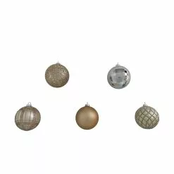 Best Sale 🤩 Assorted Metallic Plastic Round Ornaments by Ashland® 🤩 -Ashland Online Store 10672876 13