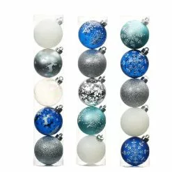 Discount 😀 Assorted Silver & Blue Ornament Tube by Ashland® 😀 -Ashland Online Store 10672887 1