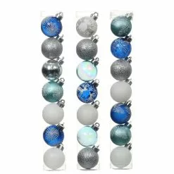 Discount 😀 Assorted Silver & Blue Ornament Tube by Ashland® 😀 -Ashland Online Store 10672887 2