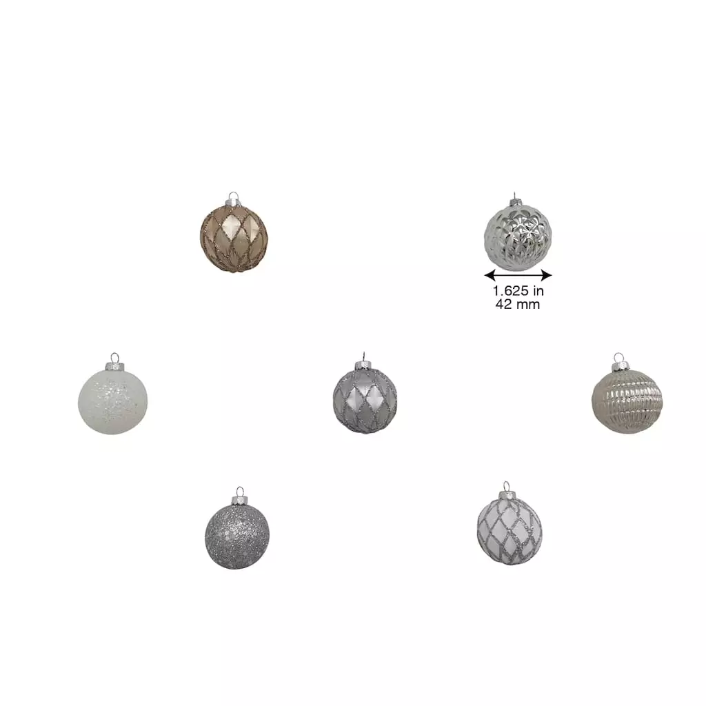 Top 10 ๐ฅ Assorted Silver & White Plastic Round Ornaments by Ashland® โ 11 Top 10 ๐ฅ Assorted Silver & White Plastic Round Ornaments by Ashland® โ - Image 9