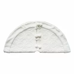 Top 10 😀 48" White Faux Fur Tree Skirt by Ashland® 🔥 -Ashland Online Store 10672958 3