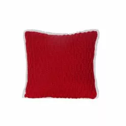 Deals 💯 Red Cable Knit Throw Pillow by Ashland® 💯