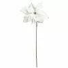 Outlet ✔️ White Velvet Poinsettia Stem by Ashland® 🛒 1 Outlet ✔️ White Velvet Poinsettia Stem by Ashland® 🛒 -Ashland Online Store 10673380 1