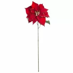 Best deal 😉 Red & Gold Glitter Poinsettia Stem by Ashland® 😀