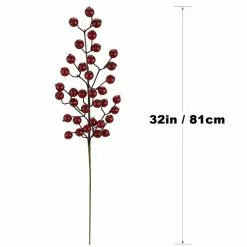 Flash Sale ❤️ Iced Red Rose Berry Stem by Ashland® 🥰 -Ashland Online Store 10673715 3