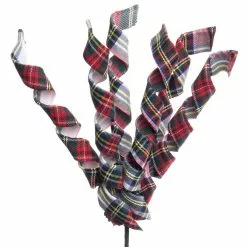 Best Sale 🧨 Red, Green & White Plaid Spiral Stem by Ashland® 👍 -Ashland Online Store 10673910 2