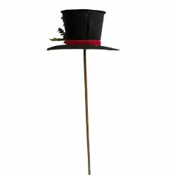 Best Sale 💯 Black Hat with Red Poinsettia Stem by Ashland® ❤️ -Ashland Online Store 10673923 2