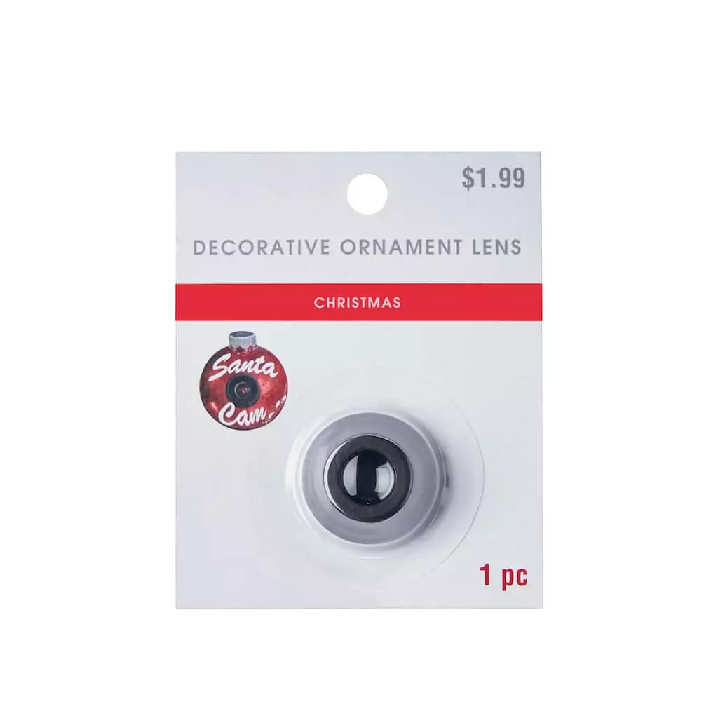 Cheapest ๐ Christmas Decorative Santa Cam Ornament Lens by Michaels ๐ 3 Cheapest ๐ Christmas Decorative Santa Cam Ornament Lens by Michaels ๐