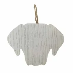 Flash Sale ⌛ 5" White 🧨 Dog Ornament by Michaels ⭐