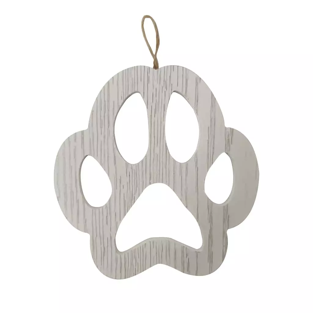 New ๐ 5" White Paw Ornament by Michaels ๐ 3 New ๐ 5" White Paw Ornament by Michaels ๐