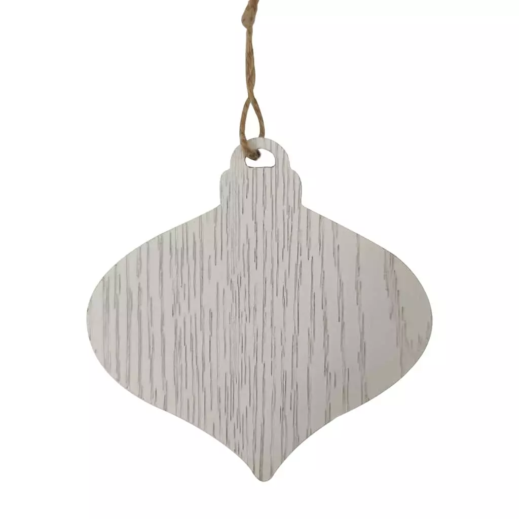 Outlet ๐คฉ 5" White Onion Bulb Ornament by Michaels ๐ 3 Outlet ๐คฉ 5" White Onion Bulb Ornament by Michaels ๐