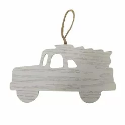 Discount 👏 6" White Truck Ornament by Michaels 🔔