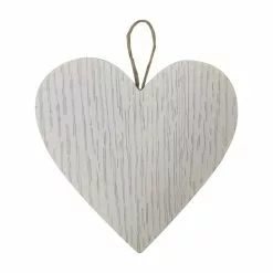 Buy 🎉 5" White Heart Ornament by Michaels 🛒