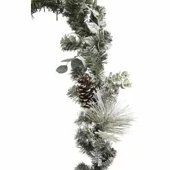Best deal 🧨 6ft. Silver Ornament Pine Garland by Ashland® ⌛