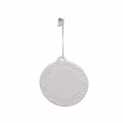 Cheap 🌟 3.5" Ceramic Wreath D.I.Y. Ornament by Michaels ⌛