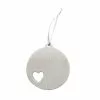 Promo ⭐ 4" Unfinished Ceramic Round Heart Ornament by Michaels ❤️ -Ashland Online Store 10674628 1