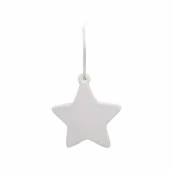 Wholesale 😍 4" Unfinished Ceramic Star Ornament by Michaels ❤️